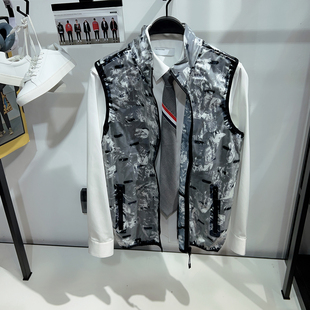 轻薄无袖 男装 时尚 外套锁温科技跑步外套9005J 空气马甲2025新款