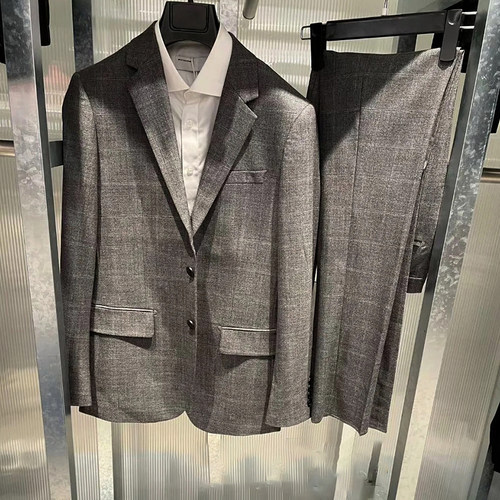 G家男装含羊毛轻商务西服套装