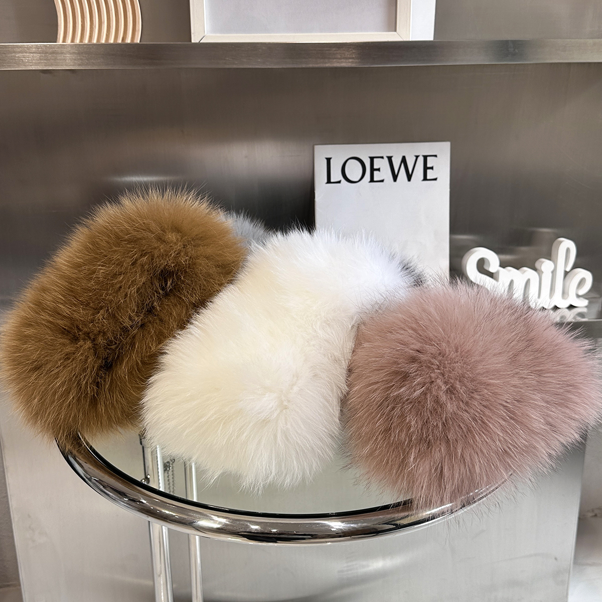 韩国狐狸毛围巾秋冬毛绒皮草围脖