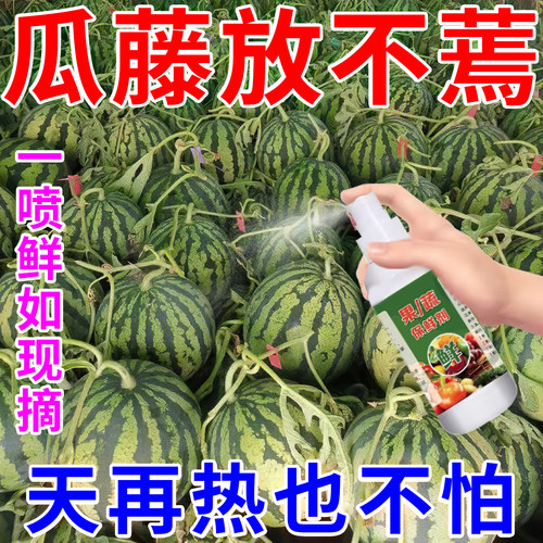 瓜藤保鲜剂超市水果蔬菜专用防腐烂抗氧化保鲜剂无毒延长储存神器
