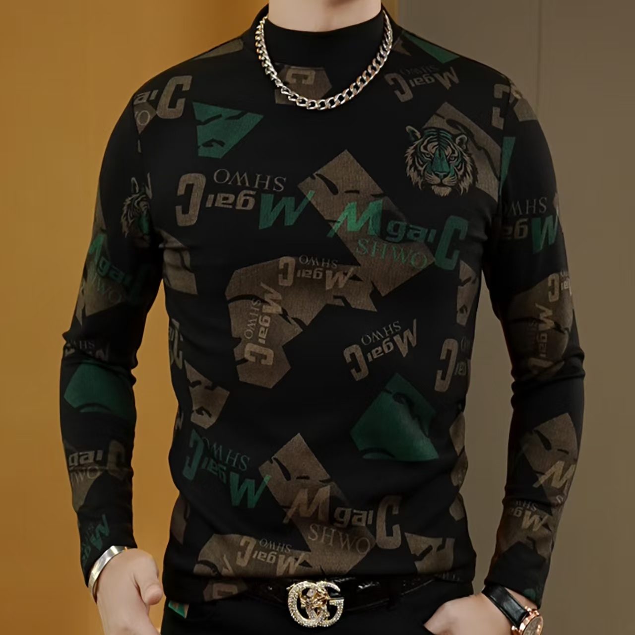 秋冬季轻奢卫衣T恤舒适时尚个性