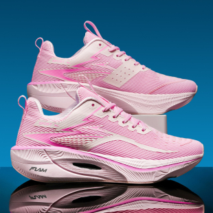 中大童碳板跑鞋小孩儿童跑步鞋莆田女童跳绳专业女孩学生运动鞋女