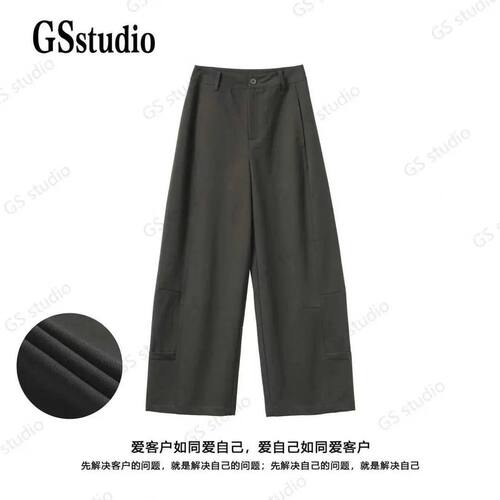 【春欢长恋】26年春夏新款100云柔棉百搭休闲显瘦洋气弯刀裤HN65