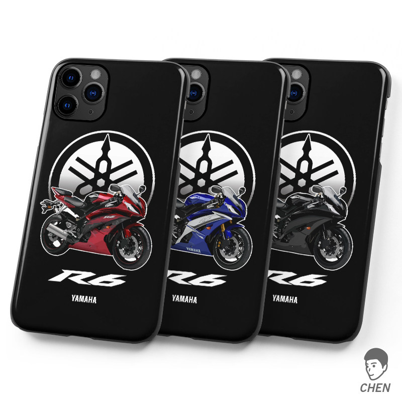雅马哈YZF-R6摩托车手机壳硅胶套适用于苹果iPhoneXR1112131415ProMax
