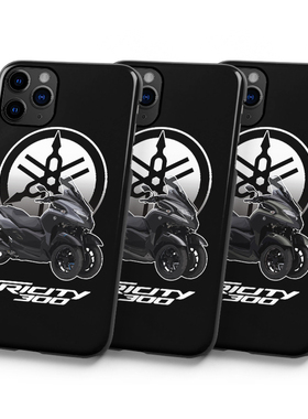 雅马哈Tricity300倒三轮摩托车手机壳适用iPhoneXR11213ProMax