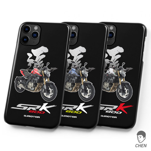 QJMOTOR钱江 SRK追600圆灯摩托车手机壳适用iPhoneXR1213ProMax