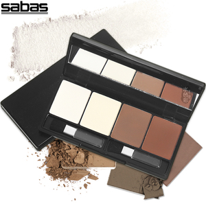 SABAS四色修容粉饼