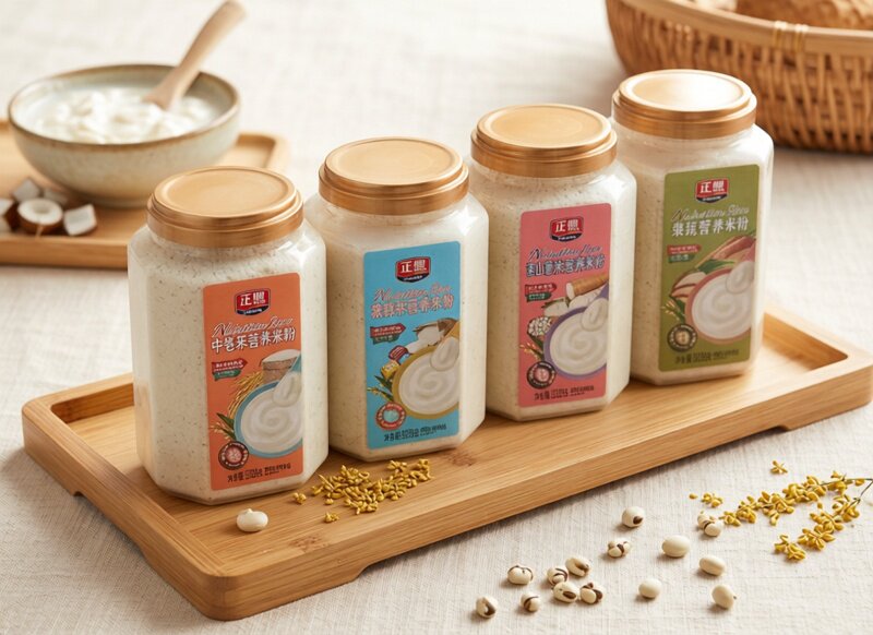 优惠促销大桶装正熙淮山薏米果蔬营养米粉中老年铁锌钙冲调谷物