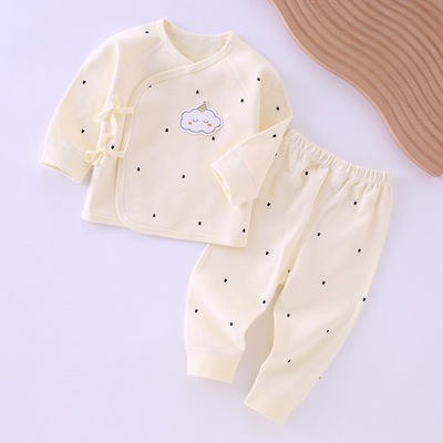 新生婴儿衣服纯棉春秋冬内衣套装