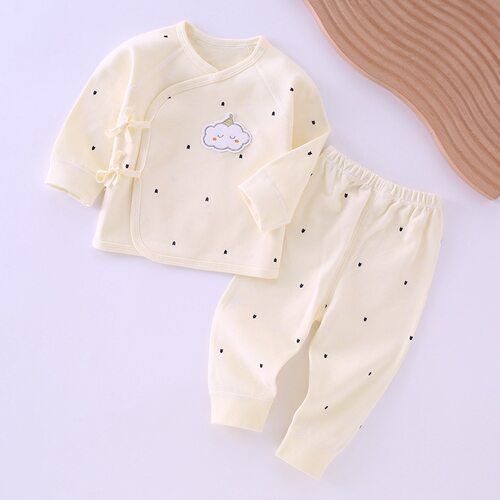 新生婴儿衣服纯棉春秋冬内衣套装
