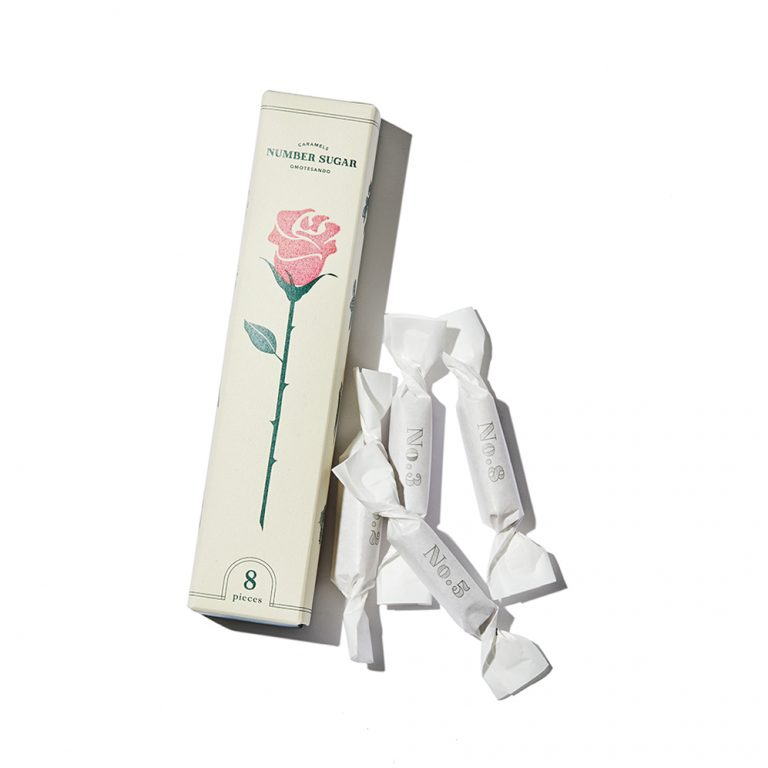 现货 日本INS网红表参道NUMBER SUGAR数字焦糖牛奶糖盒装