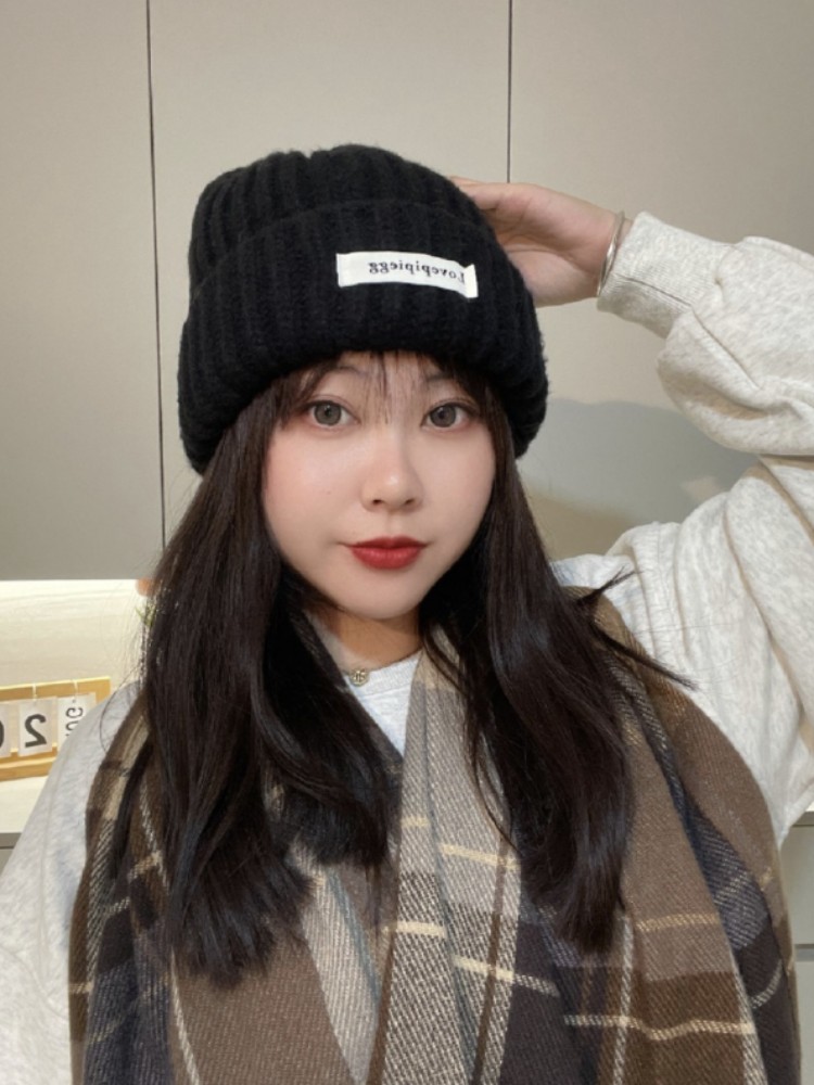 针织帽出游日系女冬季可爱