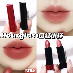 Hourglass雾面哑光口红 Red 缎面润泽口红 正红色小样1g 356