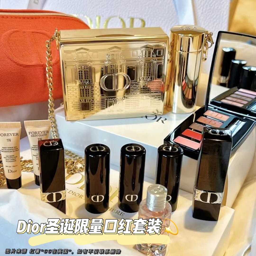 Dior迪奥2021圣诞限量口红