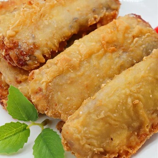 龙大炸带鱼800克2袋油炸小吃裹粉带鱼段海鲜制品速食半成品