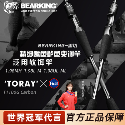 熊王路亚竿嫁接竿稍富士导环