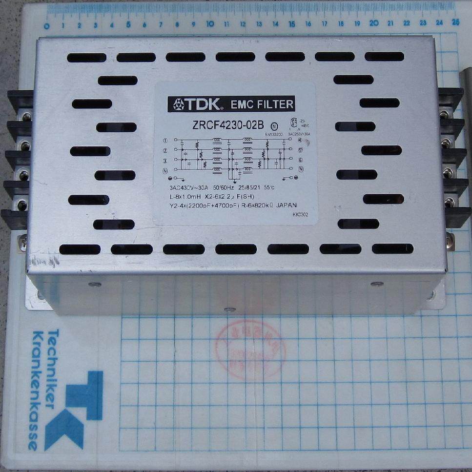 进口 正品 TDK ZRCF4230-02B  电源滤波器