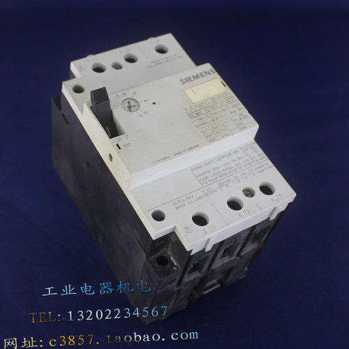 进口 正品 SIEMENS 3VU1600-0MR00 马达电机保护器 36-52A