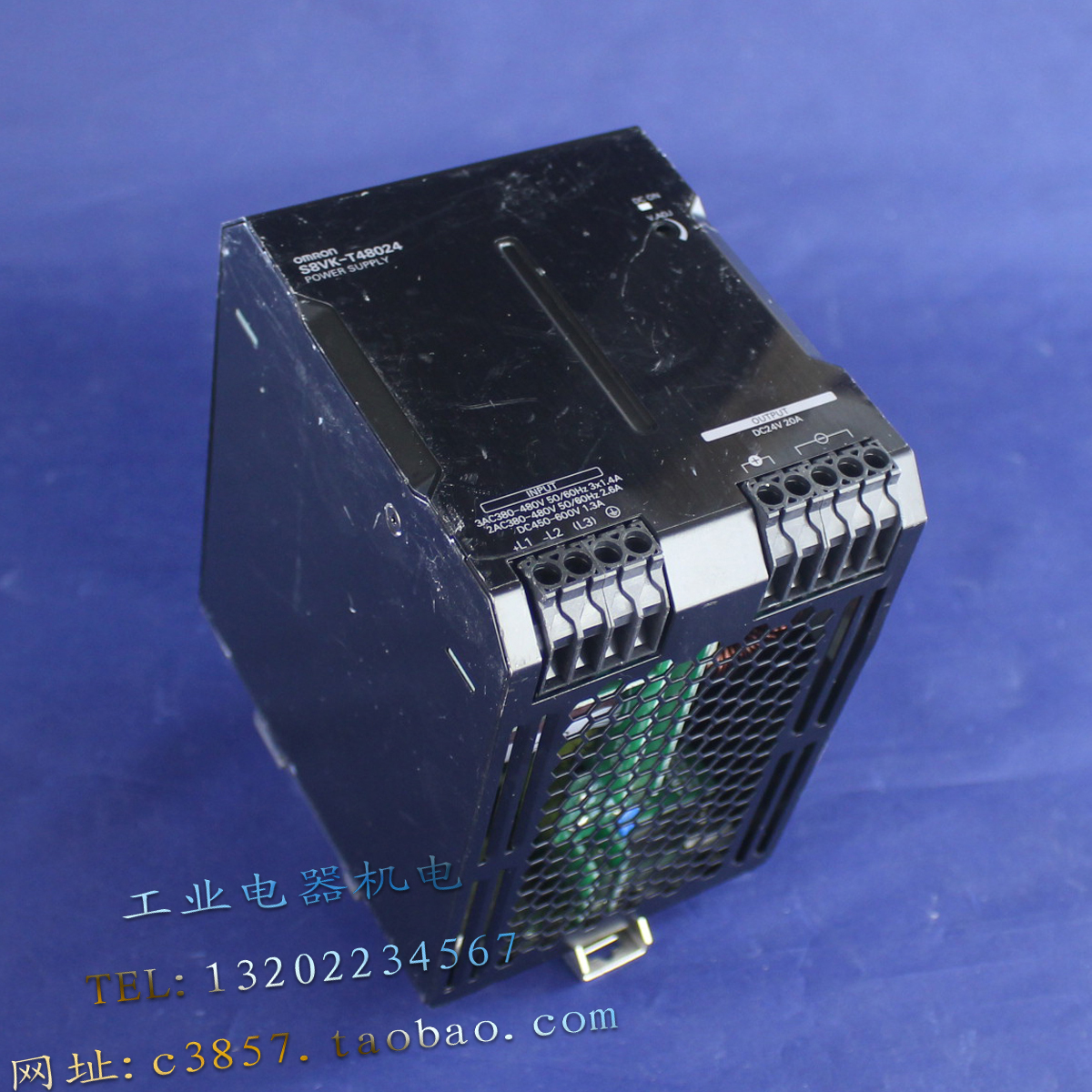 进口 正品 S8VK-T48024 DC24V 20A 开关电源