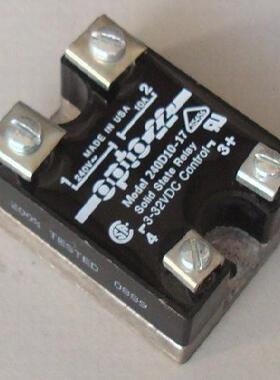 进口 正品 OPTO22 240D10-17 固态继电器