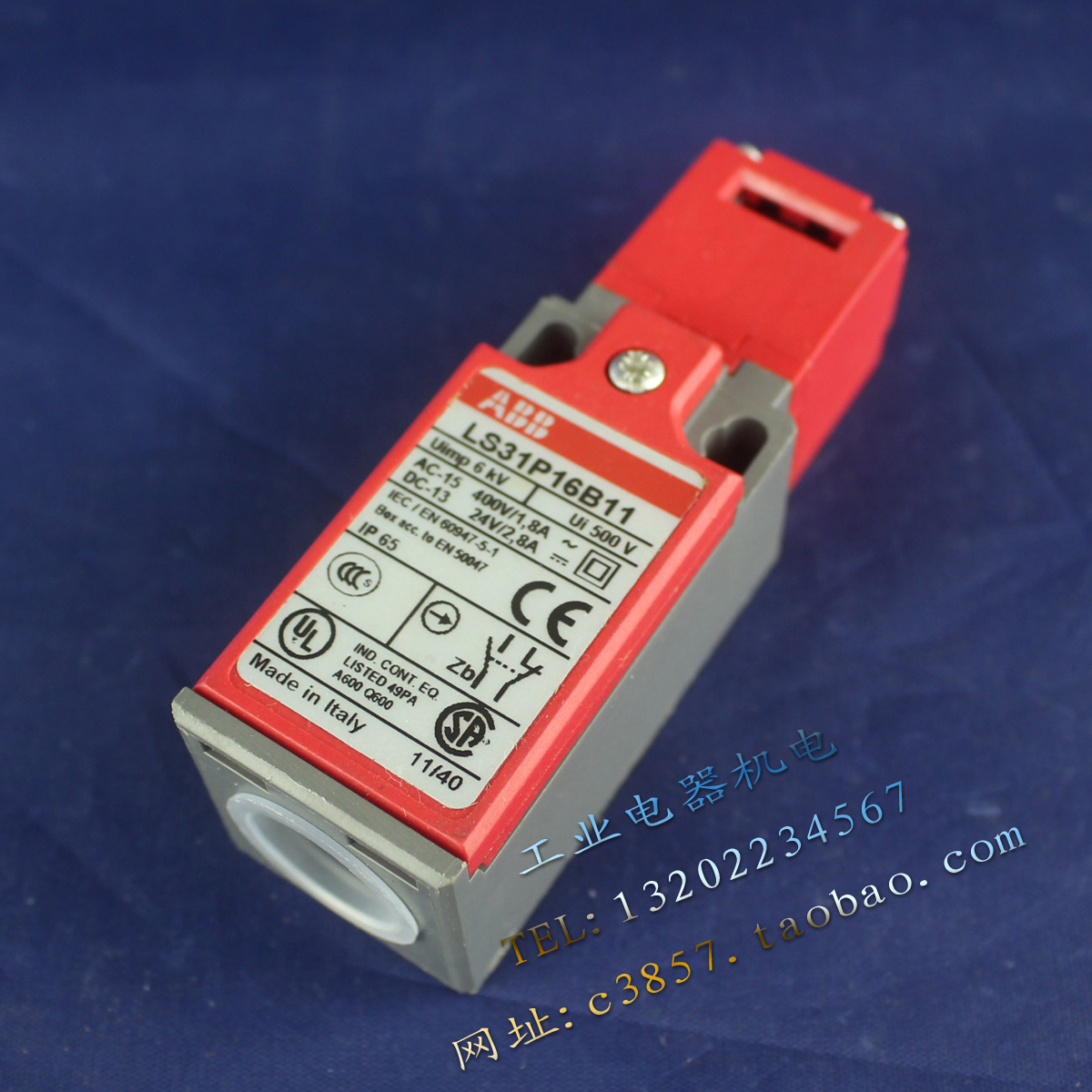 进口 正品 ABB LS31P16B11 安全门限位开关
