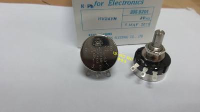 RV24YN 20S B201（200Ω电位器调速变阻电流控制器）210924