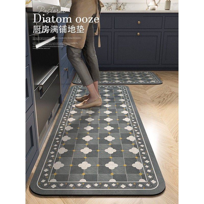 厨房硅藻泥软地垫可擦洗防水防油免洗脚垫吸水吸油防滑地毯免清洗,居家布艺,地毯,淘宝优惠券,粉丝福利购,淘宝优惠卷