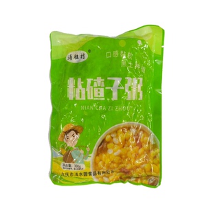 东北粘大碴子粥300g 5袋涌胜村正宗东北粘玉米大碴子新开袋速食