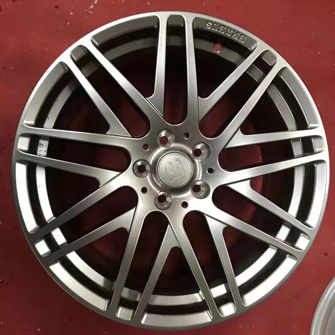 适用奔驰巴博斯轮毂拆车19寸巴博斯S级ML级GL级S400车轮辋钢铝圈