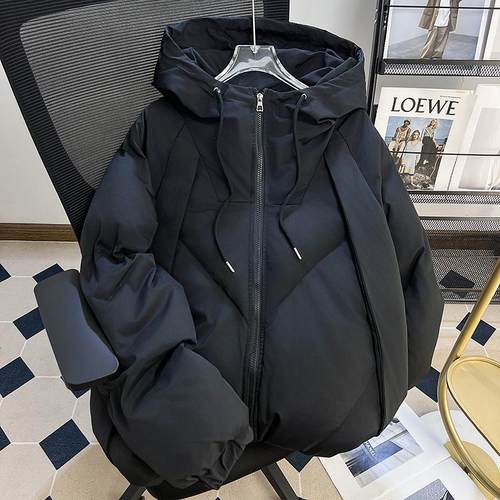 美式连帽棉衣男女款冬季保暖