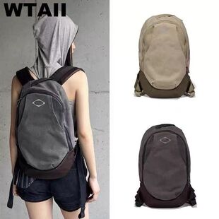 韩国新款 mschf25夏款水洗做旧工业复古拼接双肩包背包