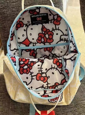 2024新款HelloKitty联名Nova潮牌双肩包女生可爱轻便背学生书包