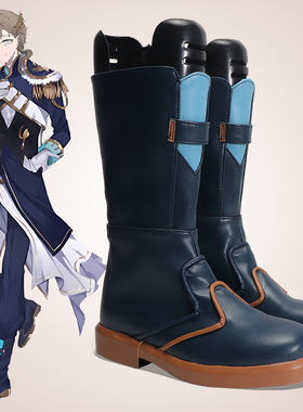 漫展 cosplay鞋靴彩虹社五周年虚拟主播kanae叶cos鞋定制大码增高
