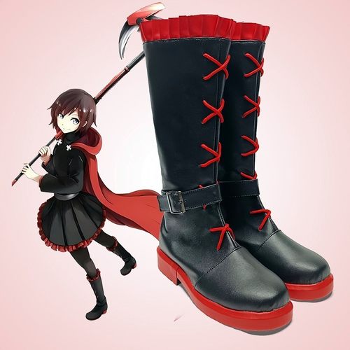 RWBYRubyRosecos鞋来图定做