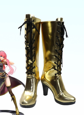 cosplay鞋Vocaloid巡音琉歌luka公式Ver cos鞋定制高跟大码动漫鞋