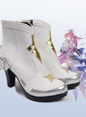 cosplay鞋鸣潮爱弥斯cos鞋定制大码增高动漫鞋高跟表演鞋来图定做