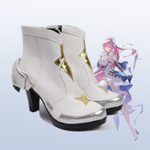 cosplay鞋鸣潮爱弥斯cos鞋定制大码增高动漫鞋高跟表演鞋来图定做