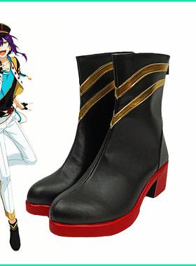 cosplay鞋靴偶像梦幻祭 ALKALOID 礼濑真宵鞋子cos鞋定制来图定做