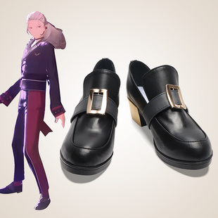 cosplay鞋子偶像梦幻祭Eden乐园追放巴日和cos鞋定做高跟来图定制
