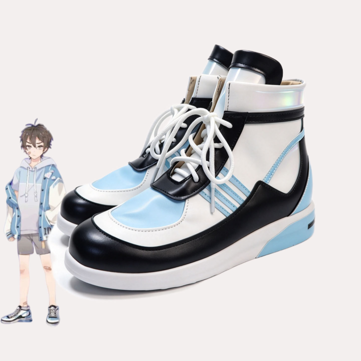 新世界狂欢幼年伊德cosplay鞋定制漫展cos鞋万圣节动漫鞋增高大码