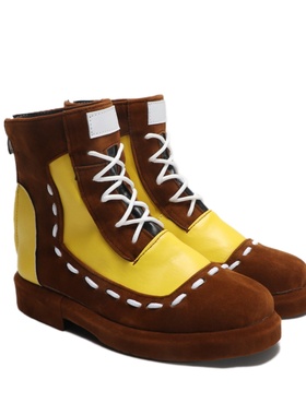 cosplay鞋Don Quixote 边狱巴士公司cos鞋定做大码增高表演动漫鞋