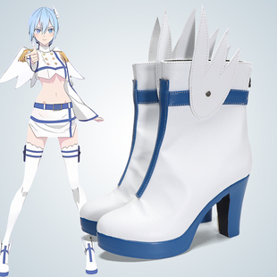 漫展 cosplay鞋2.5次元诱惑诺诺亚乃爱诺基艾露cos鞋定做高跟大码