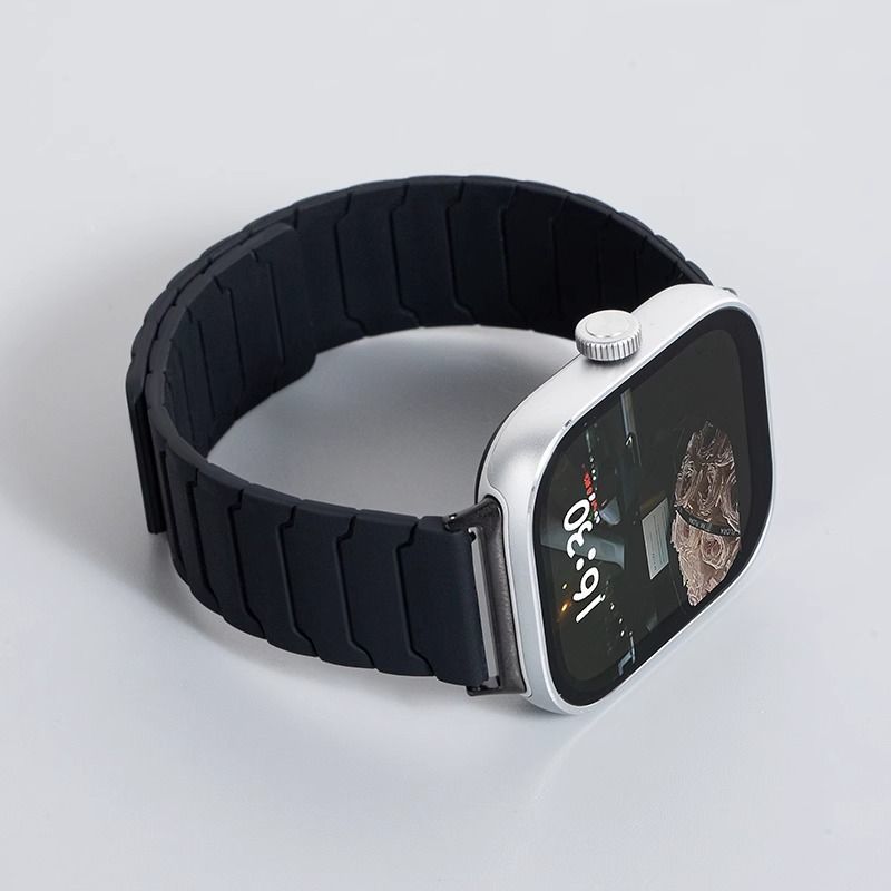 适用联想Lenovo Watch Fit智能手表带硅胶磁吸L-SWAF101 /SWAW101