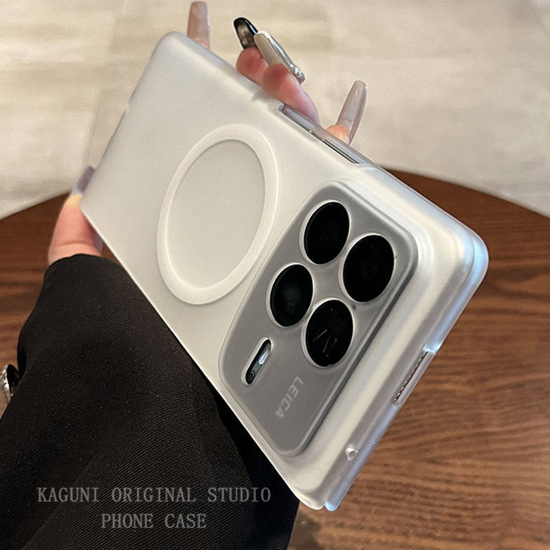 薄磨砂肤感散热磁吸壳适用小米mixfold4手机壳新款Xiaomi折叠屏