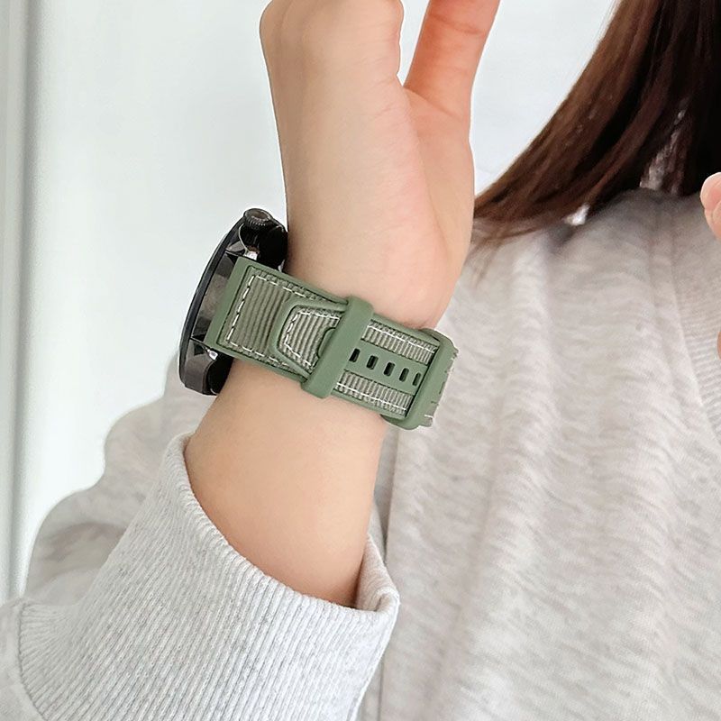 适用高驰pace3手表表带COROS APEXPRO\/PACE2for尼龙复合硅胶腕带