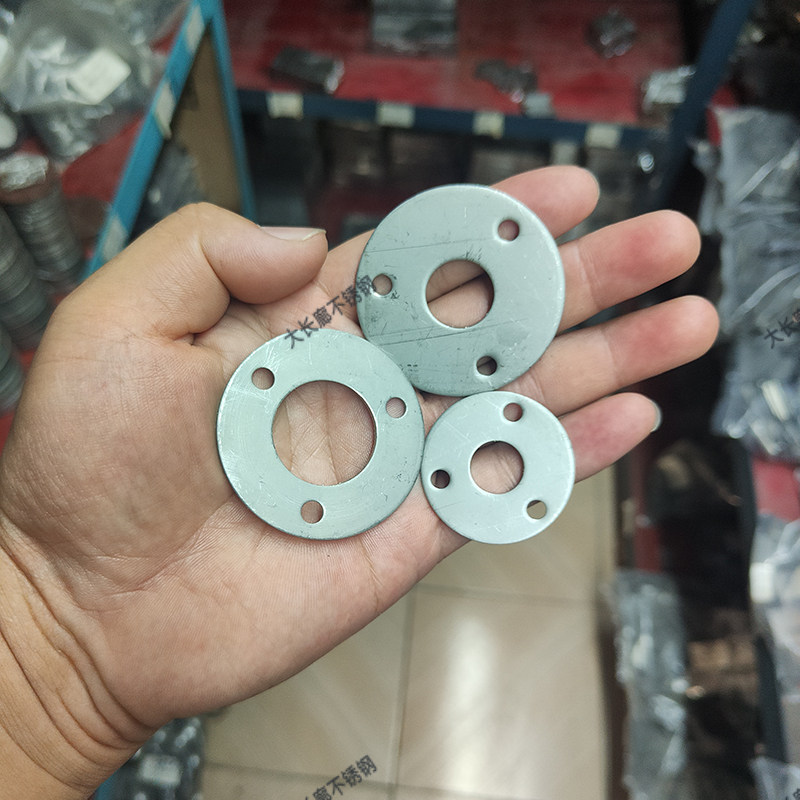不锈钢配件圆片底板楼梯扶手图片