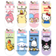 KT猫袜子女短袜韩国可爱卡通美乐蒂库洛米玉桂狗帕恰狗布丁狗短袜