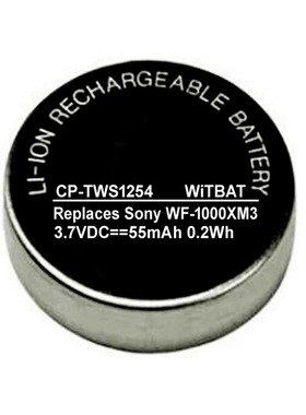 适用于索尼WF-1000XM3 WF-1000X TWS真无线蓝牙耳机电池CP1254