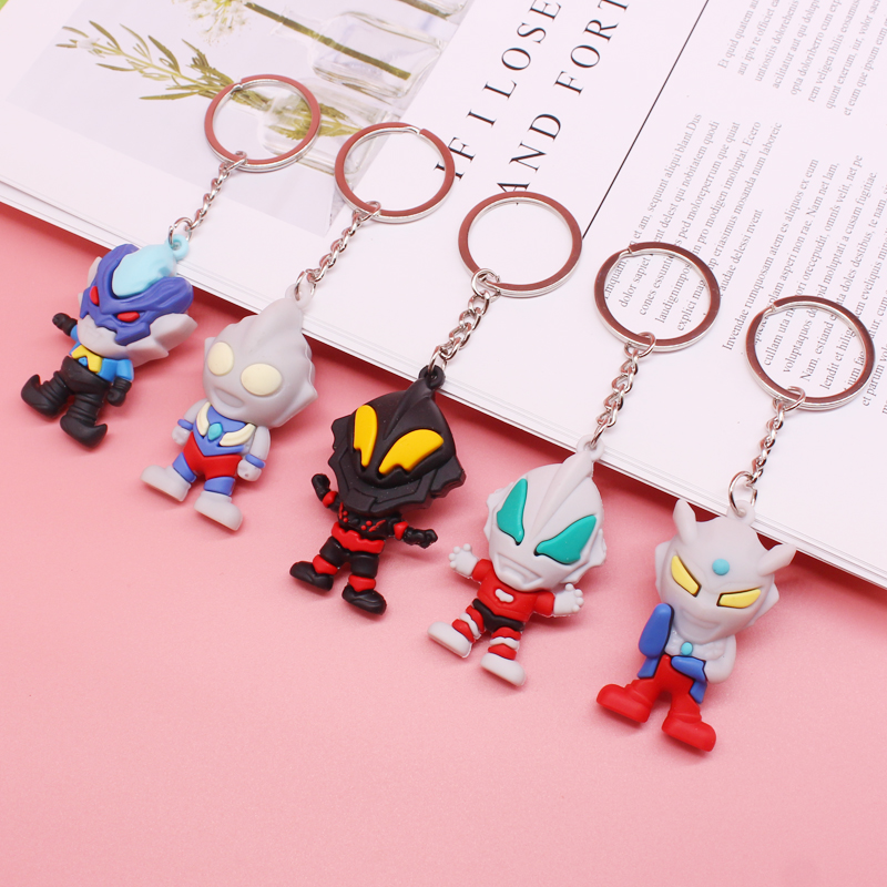 奥特曼公仔钥匙扣挂件