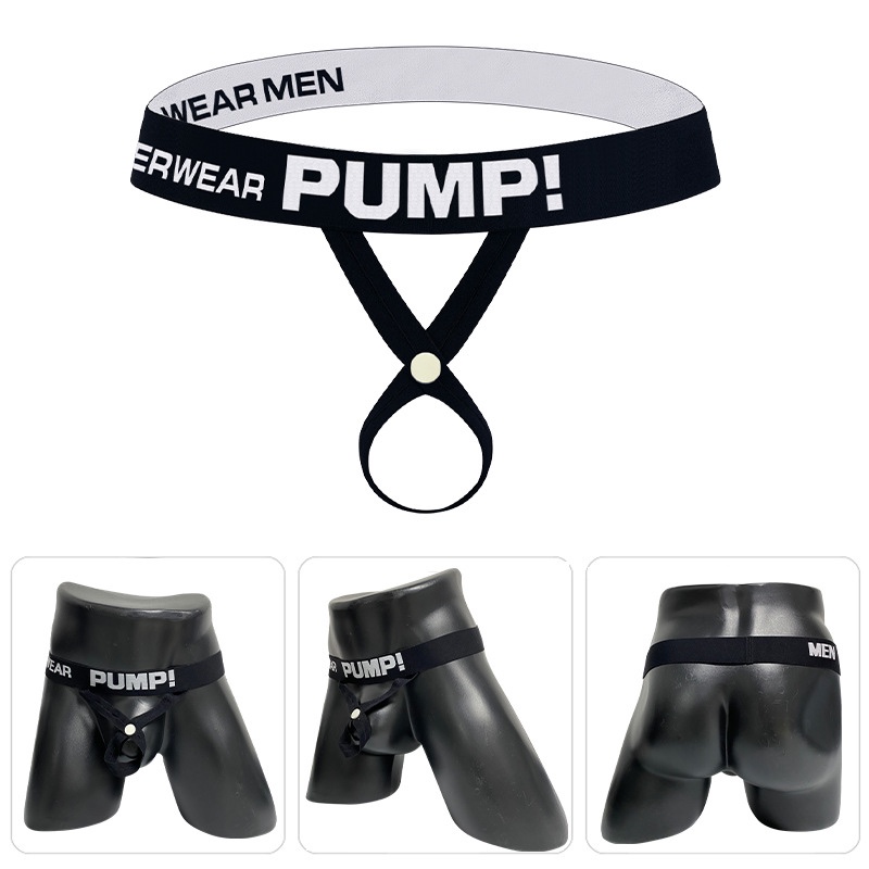 小伟学长爆款男士丁字裤镂空低腰性感提型吊环丁字裤套环合集MP01